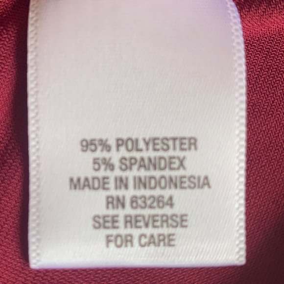 ๐ฑ 5 for $10. ROZ & ALI MAROON TUNIC SIZE WOMENS 2X - Picture 5 of 6